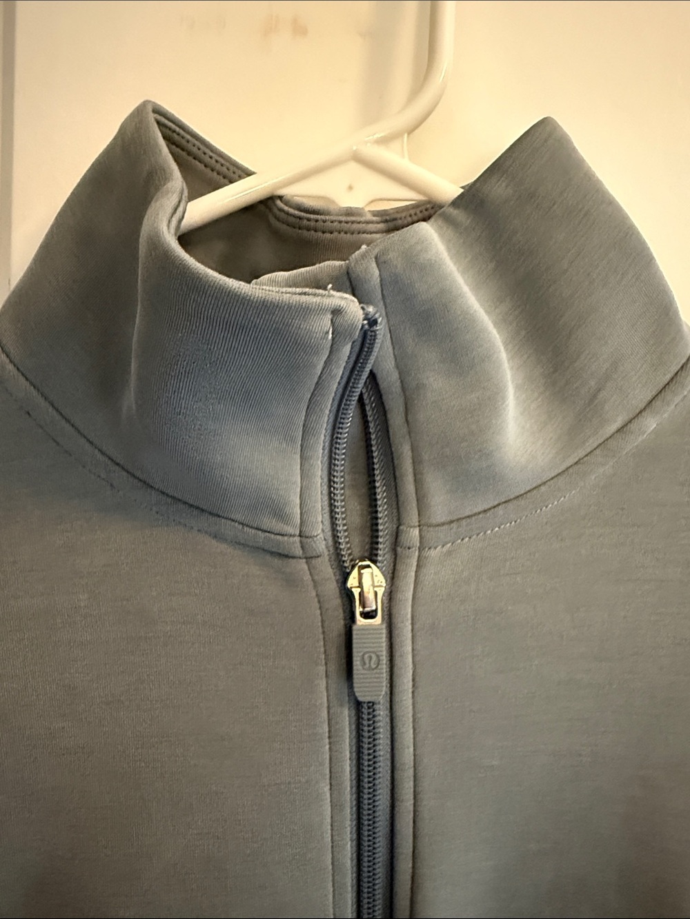 Lululemon Women's Half-Zip Brushed Softstreme Pullover Belgian Blue - Picture 5 of 8